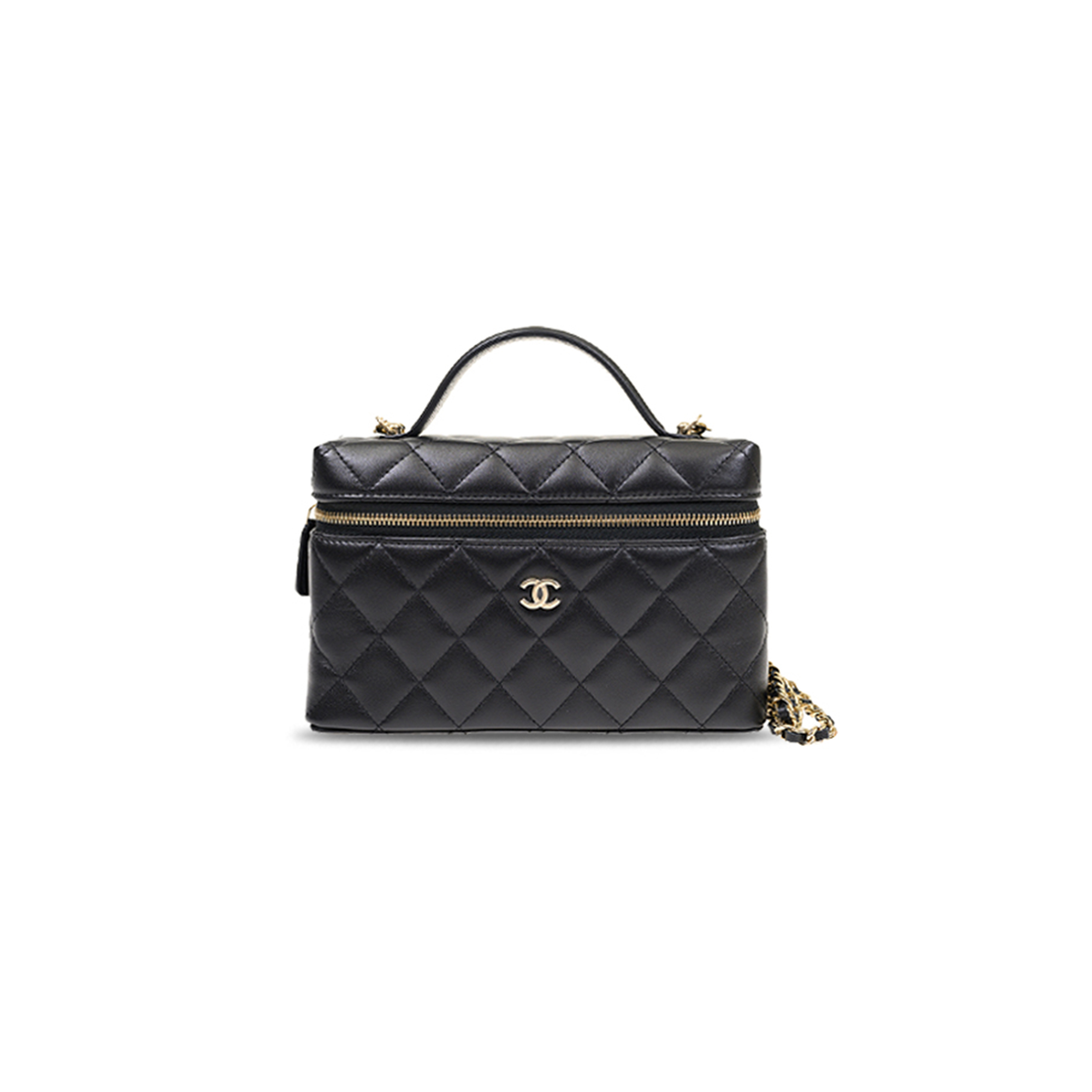 CHANEL LAMBSKIN CHAIN SHOULDER BAG AP4385 (19.5*17*5cm)